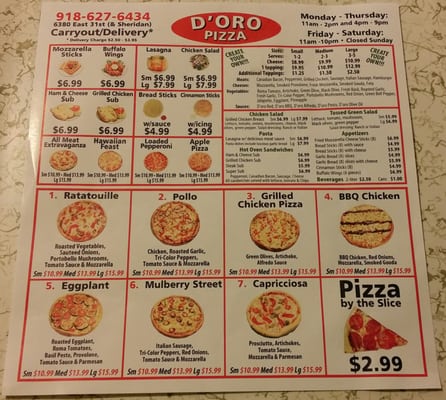 D'oro Pizza by null