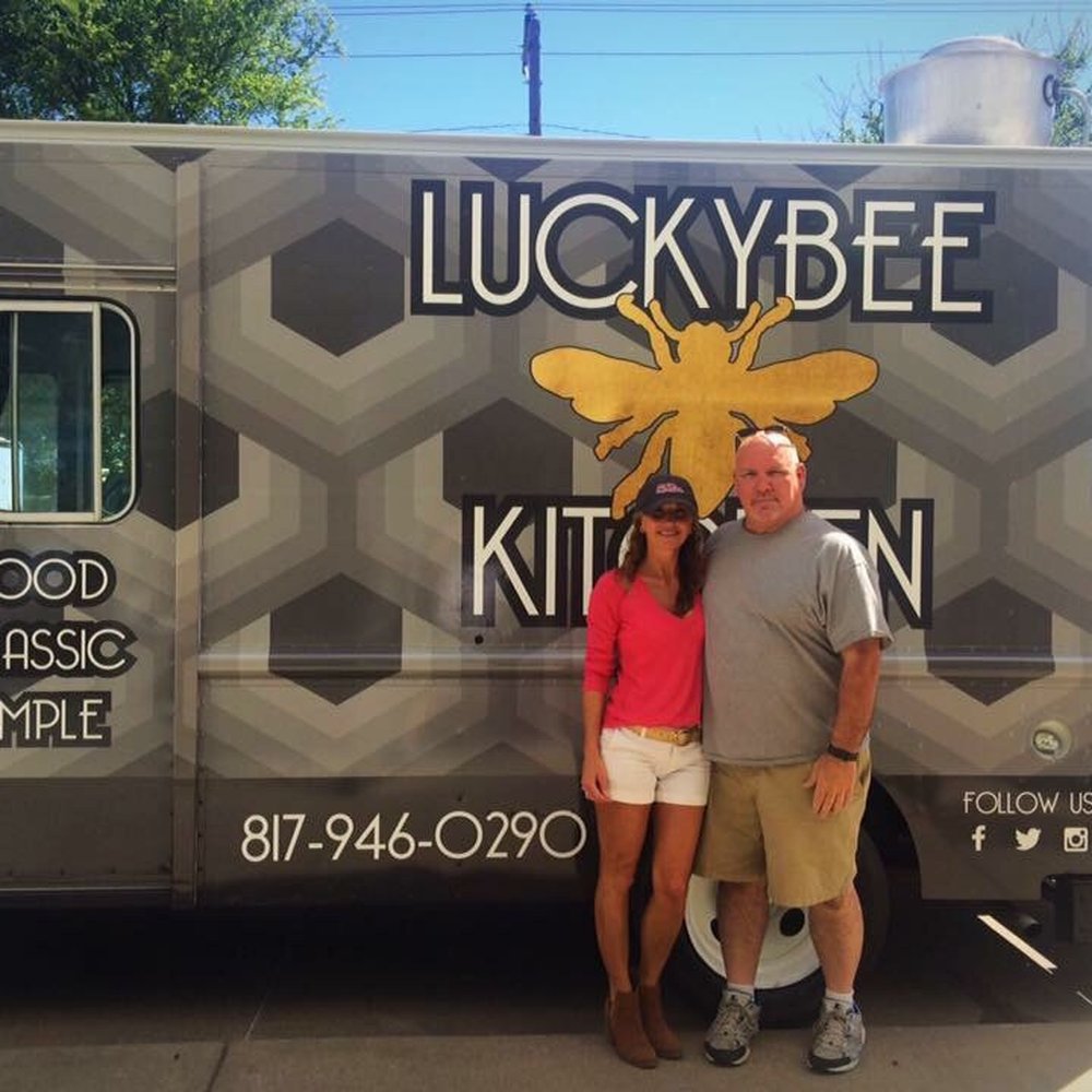 Luckybee Kitchen - Trained chefs Jenny Powell-Castor and Brian Latner take on sophisticated street food! - New American Near Me - Fort Worth, Texas Luckybee Kitchen - Trained chefs Jenny Powell-Castor and Brian Latner take on sophisticated street food! - New American Near Me - Fort Worth, Texas