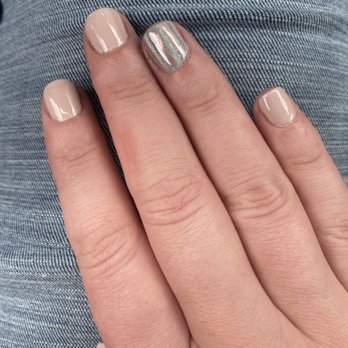 Happy Nails & Spa - Gel nails with holographic accent - Nail Salons Near Me - Rowlett, Texas Happy Nails & Spa - Gel nails with holographic accent - Nail Salons Near Me - Rowlett, Texas