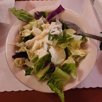 Casa Gamino - Side salad with very good homemade ranch dressing - Mexican Near Me - Inglewood, California