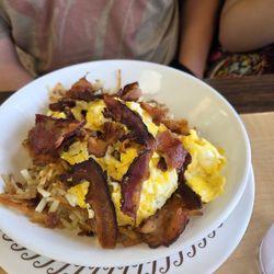 Waffle House - Bacon Hash brown bowl
