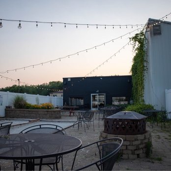Arclight Brewing - Outside seating back - Breweries Near Me - Watervliet, Michigan