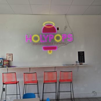 Holy Pops - Bartop area - Desserts Near Me - San Antonio, Texas Holy Pops - Bartop area - Desserts Near Me - San Antonio, Texas