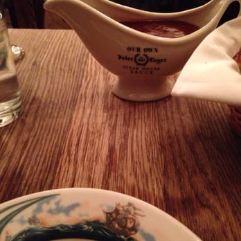 Peter Luger - Peter Lugers own steak sauce - Steakhouses Near Me - Brooklyn, New York Peter Luger - Peter Lugers own steak sauce - Steakhouses Near Me - Brooklyn, New York