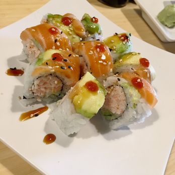 Hinoki Sushi - A creation of Chef David's. All the chefs here are very talented and make the most perfect rolls. Beautiful balance of flavors and artistry. - Sushi Bars Near Me - Reno, Nevada