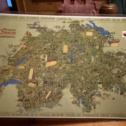La Grolla - Placemat with Switzerland cheeses