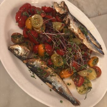 Neptune Oyster - Whole Azorean Sardines saladd - Seafood Near Me - Boston, Massachusetts Neptune Oyster - Whole Azorean Sardines saladd - Seafood Near Me - Boston, Massachusetts