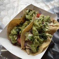 Reyna Foods - Carnitas and chicken tacos