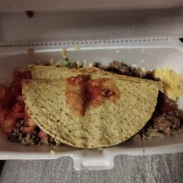 This was my "Taco Salad" This was my "Taco Salad"