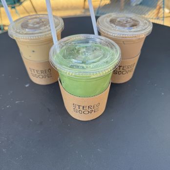 Stereoscope - Nakama Matcha, Mocha, and Madagascar Vanilla Latte - Coffee Roasteries Near Me - Newport Beach, California Stereoscope - Nakama Matcha, Mocha, and Madagascar Vanilla Latte - Coffee Roasteries Near Me - Newport Beach, California