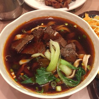 A&J - Spicy beef soup with wide noodle - Taiwanese Near Me - Annandale, Virginia A&J - Spicy beef soup with wide noodle - Taiwanese Near Me - Annandale, Virginia