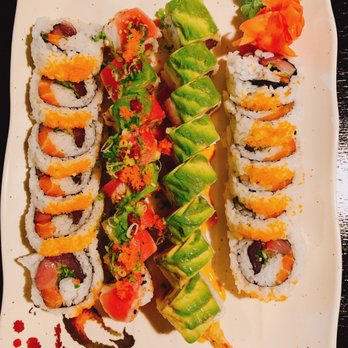 Bonsai Sushi - 2 Jung Rolls, Centipede Roll, Matt's Roll - Sushi Bars Near Me - Wesley Chapel, Florida Bonsai Sushi - 2 Jung Rolls, Centipede Roll, Matt's Roll - Sushi Bars Near Me - Wesley Chapel, Florida