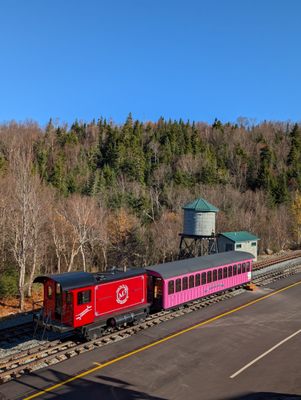 The Mount Washington Cog Railway by null