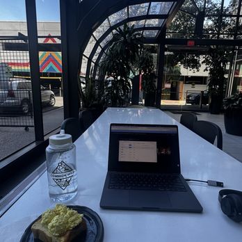 dialog - Working area in back - Coffee & Tea Near Me - Phoenix, Arizona