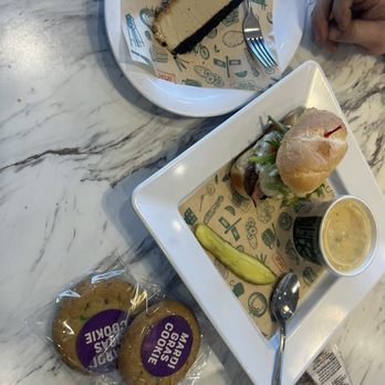McAlister's Deli - Memphian, Broccoli Cheddar Soup with Toffee Crunch Cheesecake & a Mardi Gras Cookie - Sandwiches Near Me - London, Kentucky McAlister's Deli - Memphian, Broccoli Cheddar Soup with Toffee Crunch Cheesecake & a Mardi Gras Cookie - Sandwiches Near Me - London, Kentucky