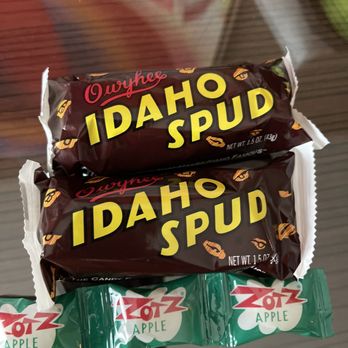 LICK - Idaho Spud  marshmellow and Zotz Apple - Candy Stores Near Me - Las Vegas, Nevada