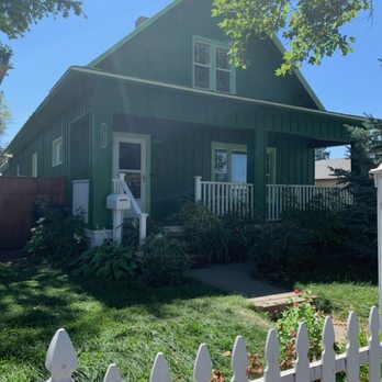 Sublime Painting - After - Dark Green with light green trim - Painters Near Me Sublime Painting - After - Dark Green with light green trim - Painters Near Me