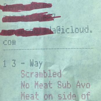 The Breakfast Bar - Receipt - Breakfast & Brunch Near Me - Long Beach, California The Breakfast Bar - Receipt - Breakfast & Brunch Near Me - Long Beach, California