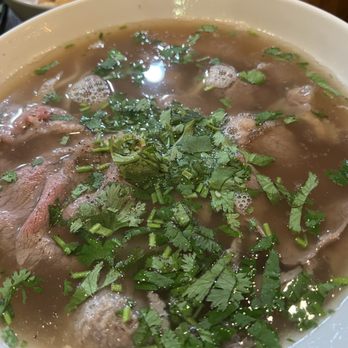 Soup Shop - Pho Combination (beef tendon, ribeye, brisket, tripe, and meatballs) - Vietnamese Near Me - South Gate, California Soup Shop - Pho Combination (beef tendon, ribeye, brisket, tripe, and meatballs) - Vietnamese Near Me - South Gate, California