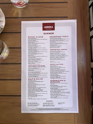 Menu photo 1 Labriola Chicago, IL Menu photo 1 Labriola Chicago, IL