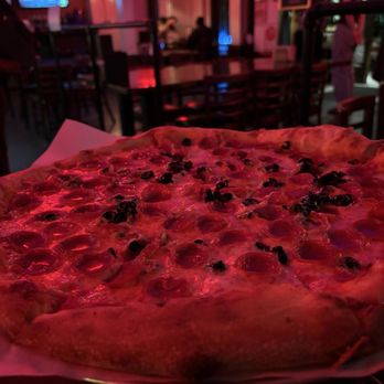 Ananas Pizzeria - Pepperoni and Black Olive Pizza - Pizza Near Me - Seattle, Washington Ananas Pizzeria - Pepperoni and Black Olive Pizza - Pizza Near Me - Seattle, Washington
