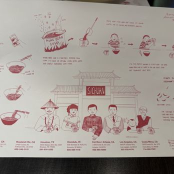 Mian - Placemat - Noodles Near Me - Costa Mesa, California Mian - Placemat - Noodles Near Me - Costa Mesa, California