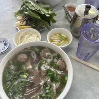 Pho 54 - Number 1 combo with beef balsa added - Vietnamese Near Me - San Jose, California