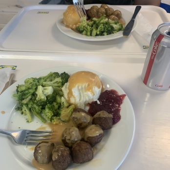 IKEA - Top - Swedish meatballs, Bottom - veggie balls. Eaten in their (now open again) restaurant - Kitchen & Bath Near Me - Pittsburgh, Pennsylvania