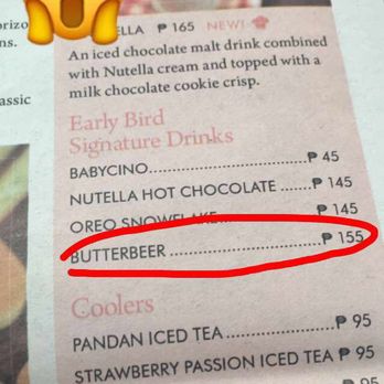 Early Bird Breakfast Club - I didn't get to try their Butterbeer - Breakfast & Brunch Near Me - Taguig, NCR Early Bird Breakfast Club - I didn't get to try their Butterbeer - Breakfast & Brunch Near Me - Taguig, NCR