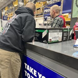 Lowe's Home Improvement - Go visit Brad for any of your Pro needs or questions .