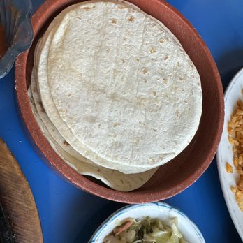 Tequilas Mexican Restaurant - Shareable tortillas for the Fajitas For Two - Mexican Near Me - Ephrata, Washington