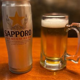It's not an excursion to a Japanese restaurant without a Sapporo. ;) It's not an excursion to a Japanese restaurant without a Sapporo. ;)