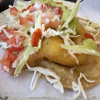 TJ Oyster Bar - Shrimp Taco - Seafood Near Me - Bonita, California