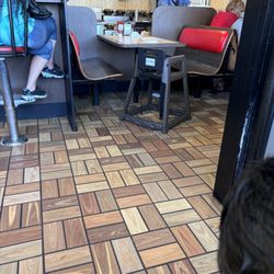 Waffle House - Very dirty took like 20 minutes until they started cleaning this table