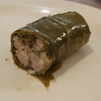 Safura's Mediterranean Cuisine - Dolmas has very bright tart flavor. - Middle Eastern Near Me - Lacey, Washington Safura's Mediterranean Cuisine - Dolmas has very bright tart flavor. - Middle Eastern Near Me - Lacey, Washington