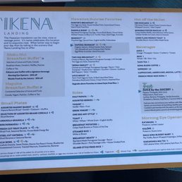 Breakfast Menu (September 2019) Breakfast Menu (September 2019)