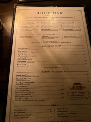 Menu photo 1 Gilt Bar Chicago, IL Menu photo 1 Gilt Bar Chicago, IL