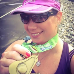 After I took this pic I realized a MAJOR flaw; Wrong date!Disappointed, but glad I finished in spite of ridiculous 1.5 mile hill
