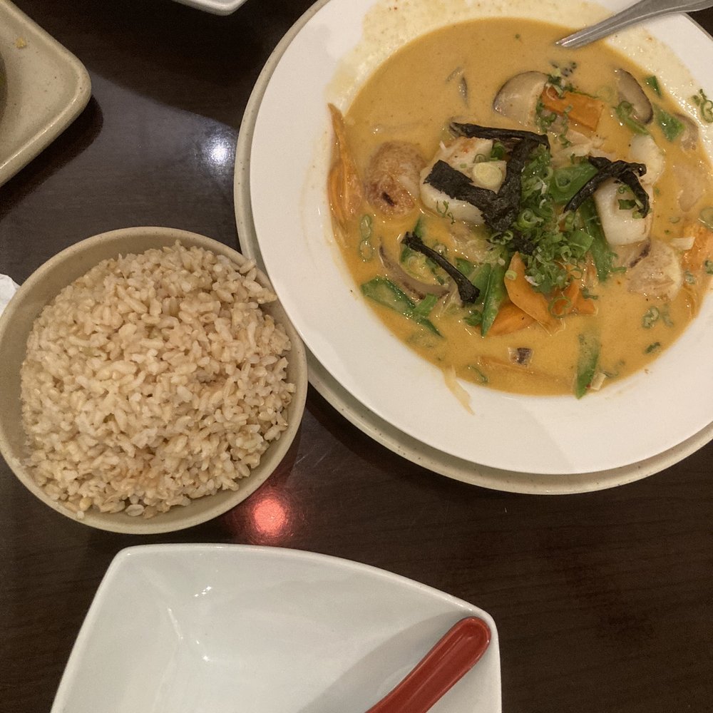 Wasabi - Asian Curry with brown rice - Japanese Near Me - Asheville, North Carolina Wasabi - Asian Curry with brown rice - Japanese Near Me - Asheville, North Carolina