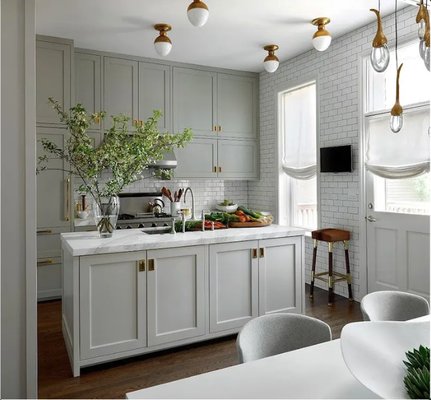 Farrow & Ball Paint & Wallpaper - Farrow & Ball paint colors are used around the world to adorn the walls of some of the most prestigious properties and art galleries.

Farrow & Ball has been making paint in Dorset, England one batch at a time, since the company was founded, and remains one of only a handful of companies making a full range of traditional and modern paint finishes of the very highest quality.

The paint is tinted with natural powder pigments so the color is throughout the emulsion. When you open the can you will notice the color doesn’t separate from the base. That is why the colors maintain such a rich velvety finish.