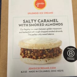 Jeni's Splendid Ice Creams - The ice cream sandwiches come in a box --they are sealed in a bag as well.