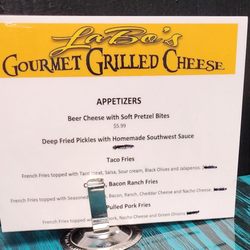 LaBo's Gourmet Grilled Cheese