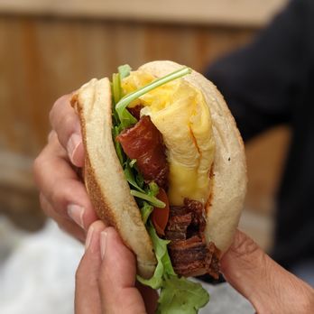 Certified Kitchen + Bakery - The Famous egg sandwich with everything on their own English muffin. - Breakfast & Brunch Near Me - Boise, Idaho Certified Kitchen + Bakery - The Famous egg sandwich with everything on their own English muffin. - Breakfast & Brunch Near Me - Boise, Idaho