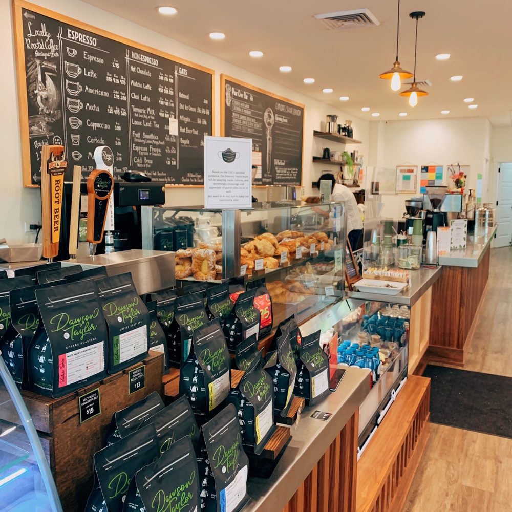 Dawson Taylor - Downtown - the interior of a coffee shop - Coffee & Tea Near Me - Boise, Idaho Dawson Taylor - Downtown - the interior of a coffee shop - Coffee & Tea Near Me - Boise, Idaho