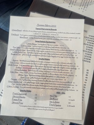 Menu photo 2 The Wine Vault Vermilion, OH Menu photo 2 The Wine Vault Vermilion, OH