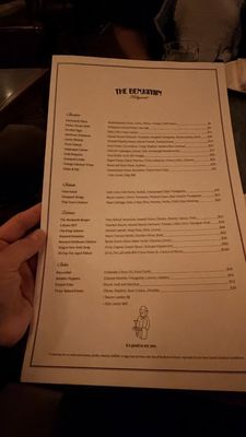 Menu photo 1 The Benjamin Hollywood Los Angeles, CA Menu photo 1 The Benjamin Hollywood Los Angeles, CA
