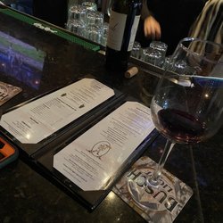 Domain Street Wine Bar - Wine menu