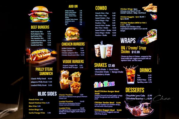 Menu photo 3 BurgerBloc Toronto, ON Menu photo 3 BurgerBloc Toronto, ON