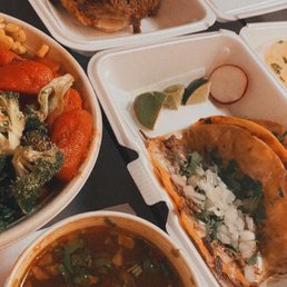 Birria and torta from Taq del Pueblo Birria and torta from Taq del Pueblo