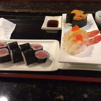 Matsuri - Tekka maki, uni, and amaebi (there's fried heads too, not pictured) - Japanese Near Me - Vallejo, California Matsuri - Tekka maki, uni, and amaebi (there's fried heads too, not pictured) - Japanese Near Me - Vallejo, California